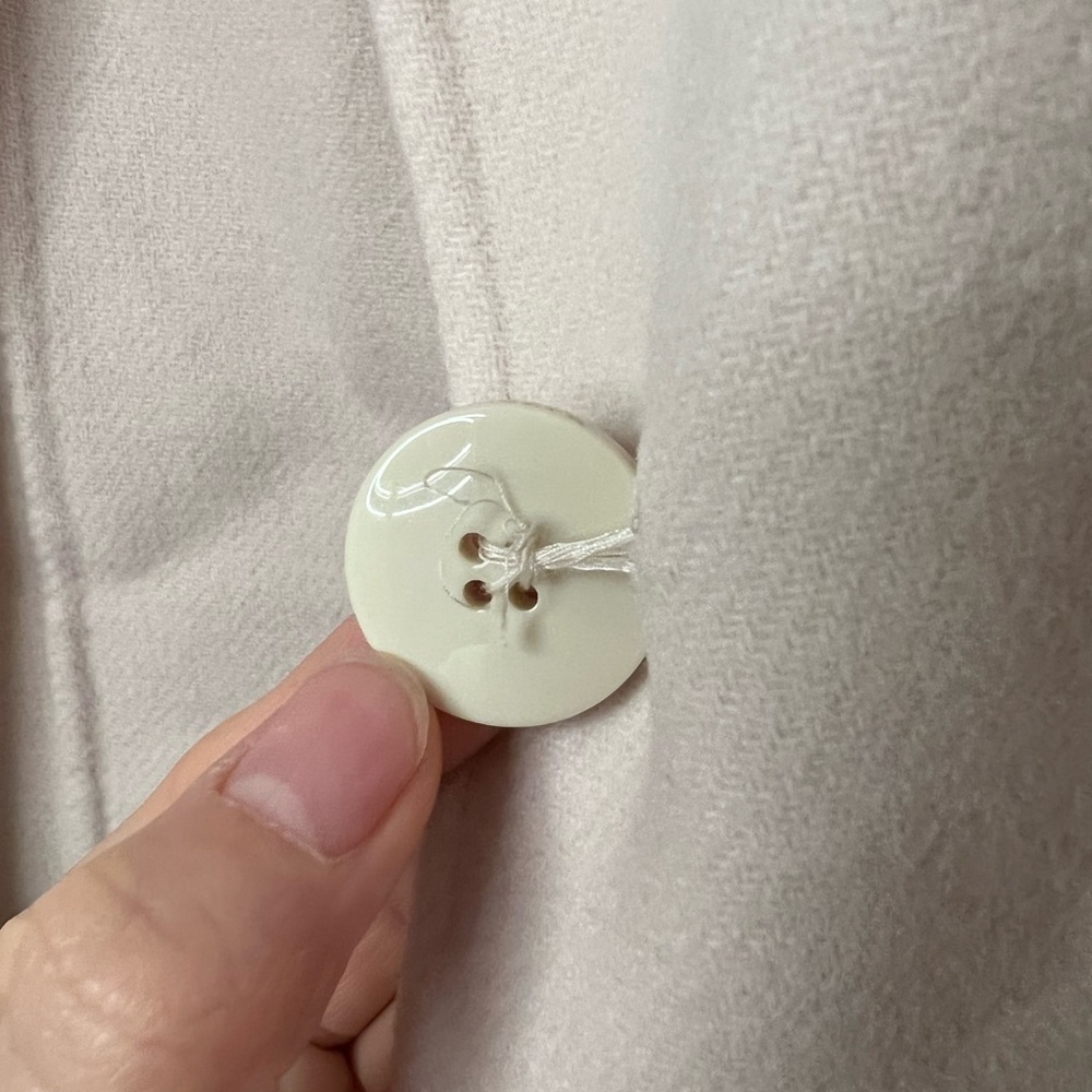 Weekend Max Mara Wool Cream Coat - Picture 11 of 14